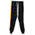 Miu Miu Embellished Crystal Track Pants in Black Cotton  ref.523402