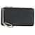 Louis Vuitton Black Epi Leather Noir Key Pouch Pochette Cles Silver 0LV29S  ref.523454
