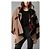 Poncho Cape Burberry Check Wolle und koschere Decke - Ansicht 12