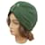 Autre Marque Chapeau bandeau casquette turban vert vintage Coton Laine  ref.523664