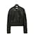 Givenchy BLACK LEATHER JEWELLED FR38 Cuir Noir  ref.523814
