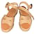 Sandale aus Bast von Robert Clergerie Beige Stroh  ref.523950