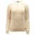 Tod's Cable Knit Sweater in Cream Wool White  ref.523960