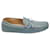 Tod's City Gommino Driving Shoes in Light Blue Leather  ref.523977