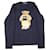 Polo Ralph Lauren Pull Bear en laine bleu marine  ref.523986