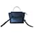 Céline Celine Belt Micro bag Dark blue Leather  ref.524185