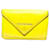 Balenciaga Papier Yellow Leather  ref.524234