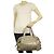 Trussardi Jeans Handtasche Bauletto aus grauem Distressed-Leder - Ansicht 10