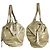 Trussardi Jeans Handtasche Bauletto aus grauem Distressed-Leder - Ansicht 5