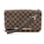 Louis Vuitton Hoxton PM Damier Ebene Canvas Brown Leather  ref.524385