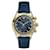 Versace Chrono Classic Strap Watch Golden Metallic  ref.524654