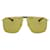 Gucci Aviator-Style Metal Sunglasses Golden Metallic  ref.524669