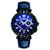 Versace Reloj de piel multifunción V-Race Negro  ref.524705