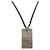 Balenciaga / BB Logo Plate Necklace / SLV Silvery  ref.524946