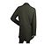 Aspesi Woman's Anthracite Gray Polyamide Padded Collared Jacket Coat size S Dark grey - view 2