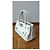 Christian Dior Flight Borsa in pelle bianca Bianco - vista 3