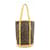 Bucket Louis Vuitton Monogramm-Marias-Eimer GR.-Einkaufstasche Leder  ref.525128