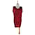 Michael Kors Dresses Black Red Polyester Elastane  ref.525166