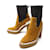 Hermès HERMES VANDAL H ANKLE BOOTS192101ZF0360 IN CAMEL SUEDE 39 SUEDE HEELS BOOTS Caramel  ref.526014