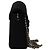 Christopher Kane Borsa a Tracolla Devine con Cristalli in Neoprene Nero - vista 3