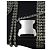 Christopher Kane Borsa a Tracolla Devine con Cristalli in Neoprene Nero - vista 9