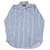 Camicia Etro Multirighe Button Down in Cotone Blu  ref.526313
