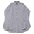 Etro Gestreiftes Langarmhemd mit Kontraststreifen aus blauer Baumwolle  ref.526315