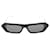 Gucci GG0642S 001 Rectangular Sunglasses in Black Acetate Synthetic Triacetate  ref.526328