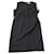 Robe droite Helmut Lang Slash en polyester noir  ref.526363
