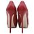 Decolleté Valentino Rosso Platform in Pelle Rossa - vista 3