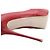 Decolleté Valentino Rosso Platform in Pelle Rossa - vista 5