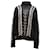 Maglione a collo alto con lavorazione a trecce Jason Wu in lana merino nera Nero  ref.526380