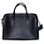 Anya Hindmarch Vere Barrel Bag mit mehrfarbigem Riemen aus marineblauem Leder  ref.526385