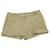 Mini shorts de Balmain en algodón beige  ref.526388
