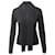 Burberry-Pullover mit angenähtem Schal aus schwarzem Kaschmir Wolle  ref.526401