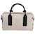 Brunello Cucinelli Structured Handle Bag with Monili Trim in Ivory Canvas White Cream Cloth  ref.526420