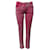 Ganni Washed Jeans in Pink Cotton  ref.526430