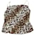 L'Agence L’Agence Kay Cowl Neck Camisole in Animal Print Silk  ref.526432