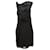 Vestido de cóctel Diane Von Furstenberg en poliéster negro  ref.526434