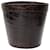 Bolsa Bucket Staud Britt Croc com relevo em couro marrom  ref.526456