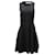T by Alexander Wang Fit and Flare Dress in Black Rayon Cellulose fibre  ref.526464