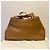 Borsa a mano Tod's marrone chiaro con borchie - vista 4