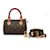 Louis Vuitton NANO SPEEDY STRAP LOCKER Brown Cloth  ref.526935