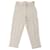 IRO High Waisted Pants in White Cotton  ref.527098
