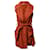 Manteau sans manches Diane von Furstenberg en laine orange  ref.527230