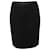 Armani Collezioni Textured Pencil Skirt in Black Polyester  ref.527256