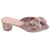 Tacón con lazo plisado Loeffler Randall Emilia en nailon con estampado floral Nylon  ref.527260