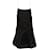 Derek Lam 10 Mini abito Crosby Cami con balze in viscosa nera Nero Fibra di cellulosa  ref.527277