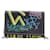 Balenciaga Bazar Graffiti Geldbörse an Kette aus schwarzem Leder  ref.527301