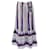 Autre Marque LemLem Jupe mi-longue à rayures en coton violet  ref.527330